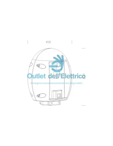 Disano 42697100 Oliva 300 graphite fitting